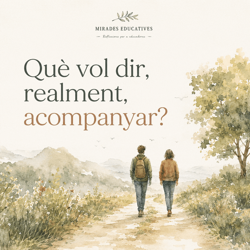 Què vol dir, realment,&nbsp;acompanyar?